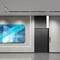 Modern Basement 3d model