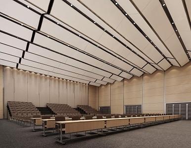 Conference Hall 3d model