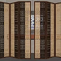 Screen partition 3d model