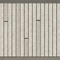 Modern background wall machine planed stone background wall 3d model