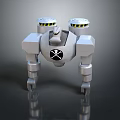 Mech Warrior Mech Soldier Machine Battlearm Mechanical Battlearm Machine Fighter Robot 3d model