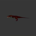 3D Rendered Mythical Fantasy Creature With Pink Purple Wings Sleek Body In Flying Pose