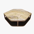 Modern Coffee Table Combination Modern Coffee Table Side Table Round Table Simple Home Furniture Coffee Table 3d model