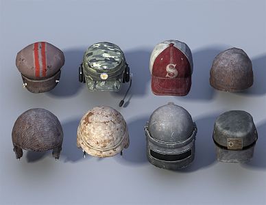 Modern hat 3d model