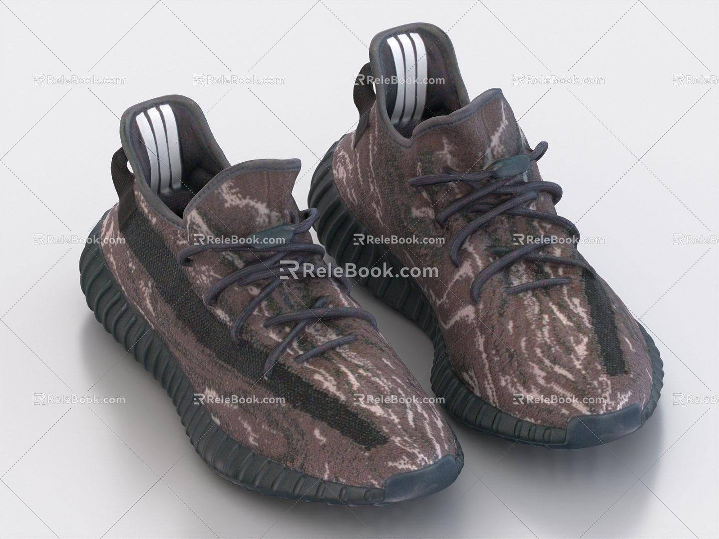 Casual shoes sneaker running shoes shoes 3d model