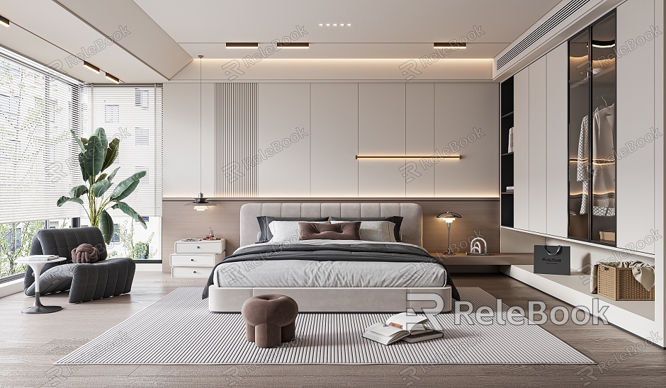 Modern Bedroom model