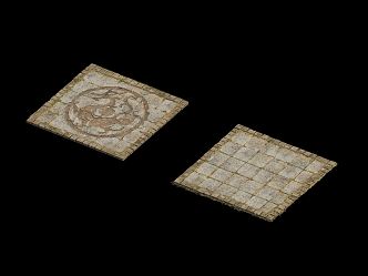 Chinese floor tile, stone brick, dragon brick, pavement, dragon pattern 3d model