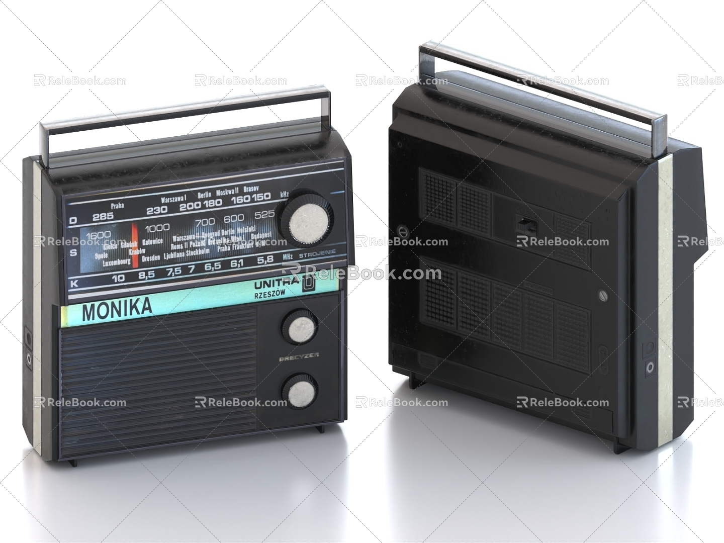 Radio recorder 3d model