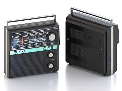 Radio recorder 3d model