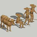 Modern Scarecrow 3d model