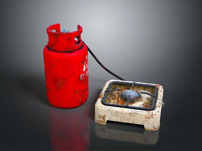 Gas Stove Gas Stove Kitchenware Gas Stove Outdoor Camping Outdoor Camping Supplies 3d model