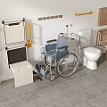 Essential Medical Mobility Aids Including Wheelchair Toilet Grab Bars Crutches Storage Cabinets