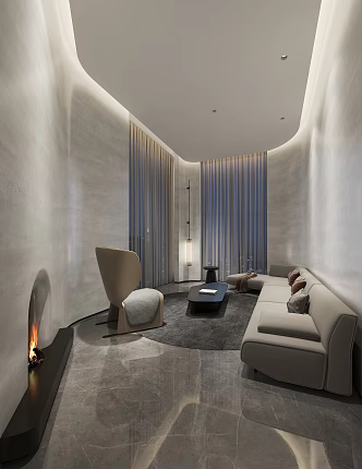 Leisure Room 3d model