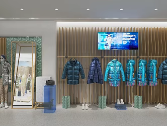 Clothing Store 3d model