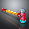 Hammer Warhammer Cartoon Hammer Magic Hammer Thor's Hammer Ancient Weapons Cold Weapons Medieval Items 3d model