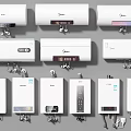 Daily Use Home Appliances Wall Mounted Electric And Gas Water Heaters Collection