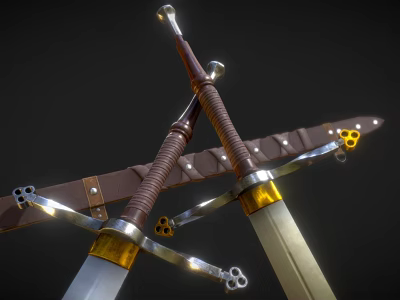 Modern Sword 3d model