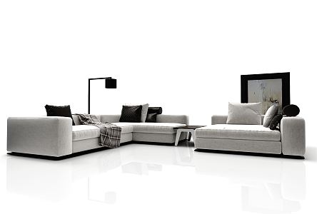 Modern Combination Sofa 3d model