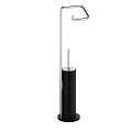 Modern Bathroom Accessories Set With Stainless Steel Toilet Brush And Holder