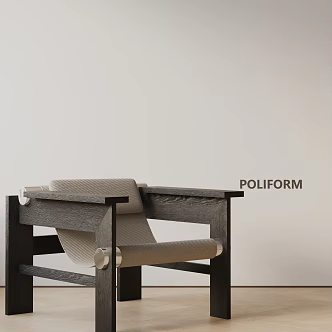 modern leisure chair 3d model