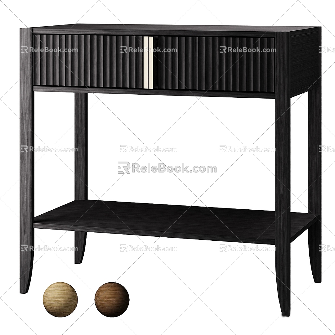 Nordic Simple Desk 3d model