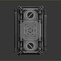 Science Fiction Box Science Fiction Box Military Box Password Box Military Supplies Science Fiction Supplies Science Fiction Password Box 3d model