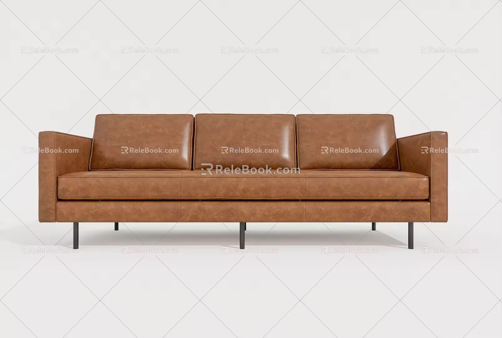 Double sofa 3d model