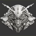 Sci-Fi Helmet Alien Helmet-Helmet High Tech Helmet Game Helmet 3d model