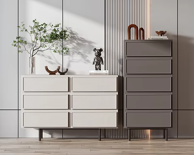 Modern Side Cabinet Entrance Cabinet Side Cabinet 3d model