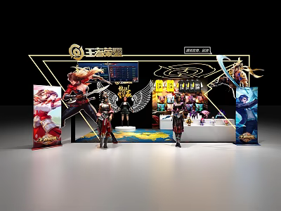 Modern Beauty Chen game 3d model