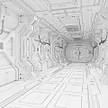 Modern Space Capsule 3d model