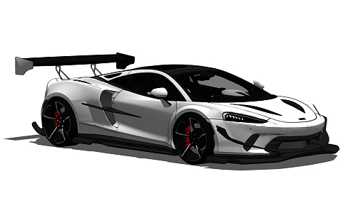 Hyundai McLaren 3d model