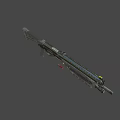 Black Tactical Shotgun With Extended Magazine Barrel Grip And Red Ammunition