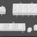 Industrial Electronic Cooling Units With Multiple Fans And Durable Metal Casing Design