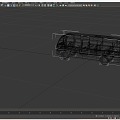 minibus bus toyota bus bus coach bus 3d model