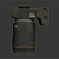 DSLR Camera Card Machine Digital Camera Digital Camera Photographic Equipment 3d model