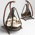 Modern Hanging Chair 3d model