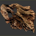 Natural Rustic Wooden Stone Sculpture With Unique Texture For Home Decor