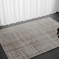 Modern Italian Carpet Living Room Carpet Bedroom Carpet Striped Carpet Children's Floor 3d model