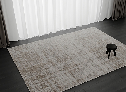 Modern Italian Carpet Living Room Carpet Bedroom Carpet Striped Carpet Children's Floor 3d model