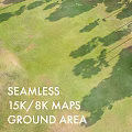 Seamless 15K 8K Maps Featuring Realistic Grassland Terrain And Natural Shade