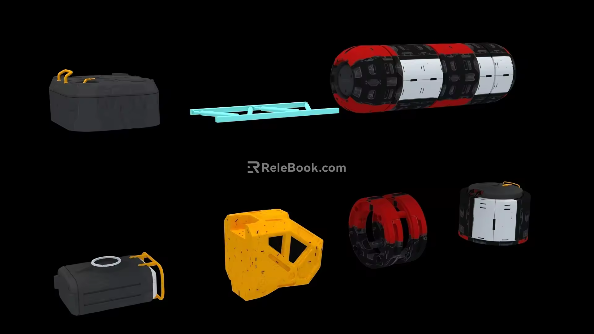 Spaceship Aircraft Science Fiction 3d model