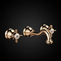 Vintage Style Bathroom Faucets With Brass And Chrome Finishes From London Collection