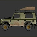 Bulletproof Car Armed Jeep Armed Car Armed Bulletproof Car Military Jeep Off-road Jeep Humvee 3d model