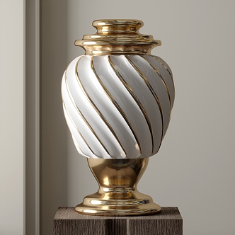 Modern ceramic ware ornaments 3d model