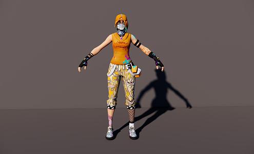 Characters 3d model