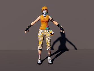 Characters 3d model