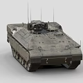 Multi-function Infantry Vehicle Armored Vehicle Tank IFV-6C Panther Infantry Fighter Military Vehicle 3d model