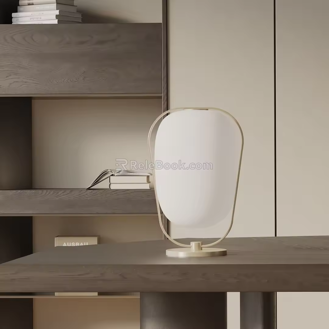 Modern table lamp 3d model