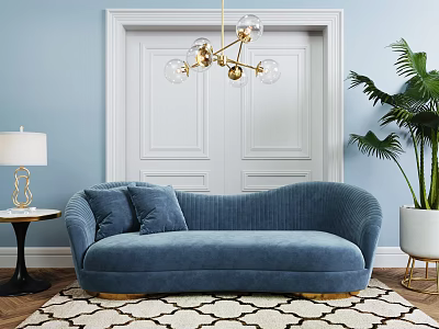 Jane Europe double sofa sofa 3d model Jane Europe double sofa sofa 3d model